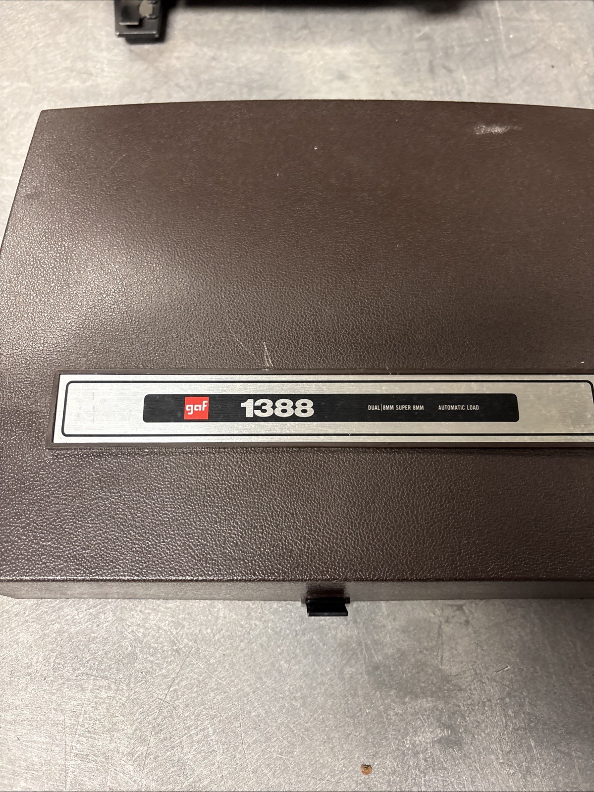 Vintage 8mm Projector GAF 1388 Dual 8mm/Super 8mm Automatic Load