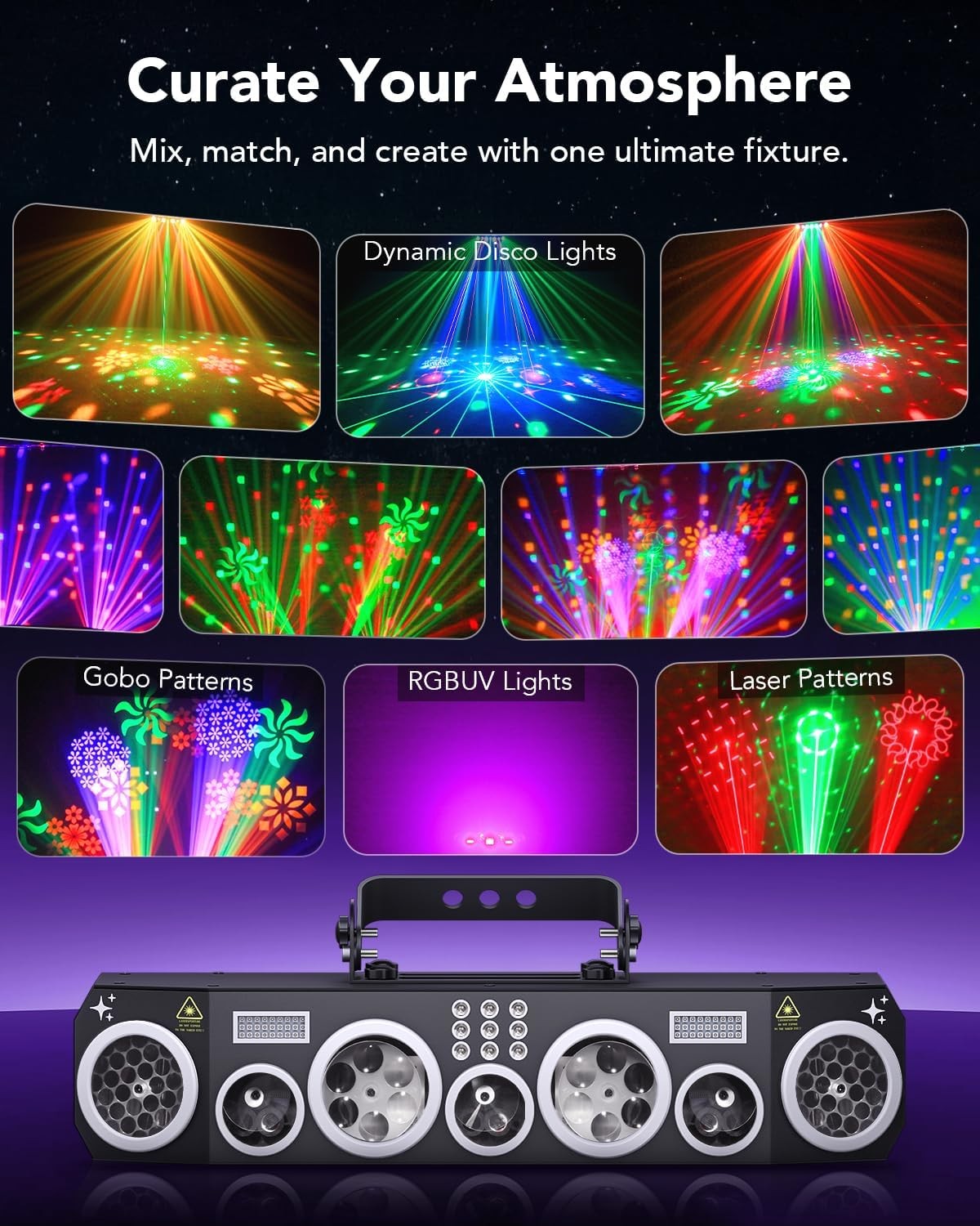 Party Laser Light RGBWA