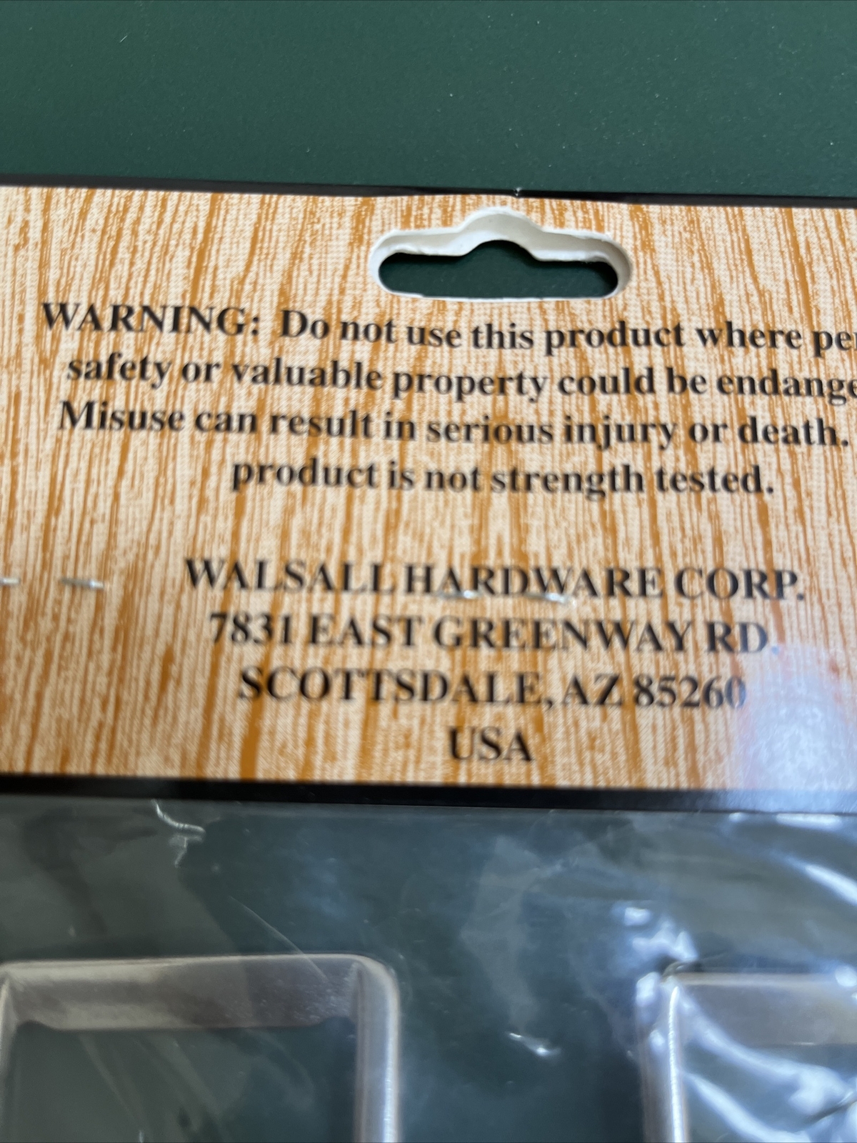 Walsall quality hardware 1-1/4” BKL