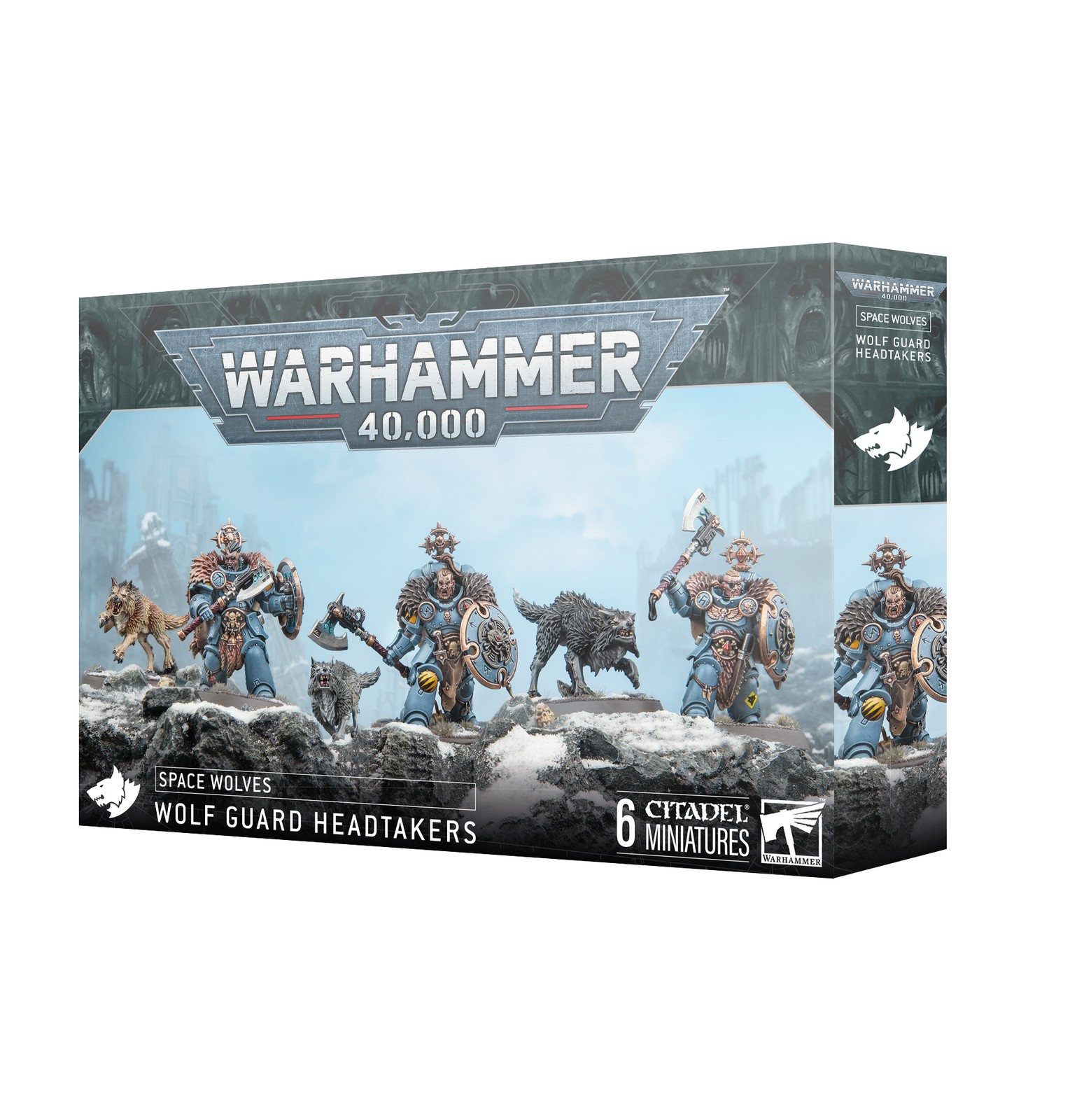 Space Wolves: Wolf Guard Headtakers Warhammer 40K