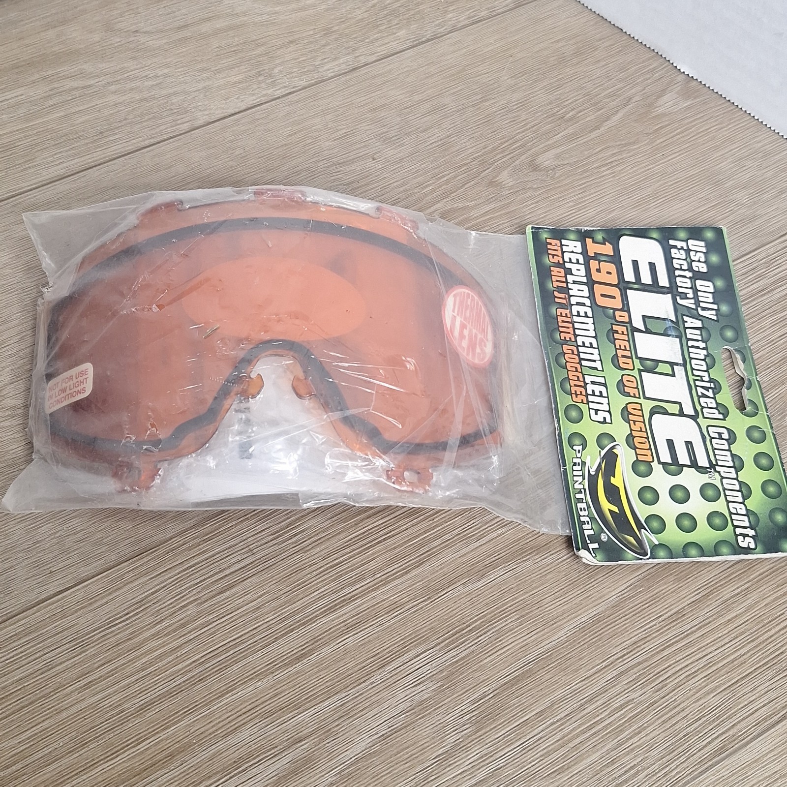 JT Paintball Elite Thermal Goggle Lens Replacement - Amber