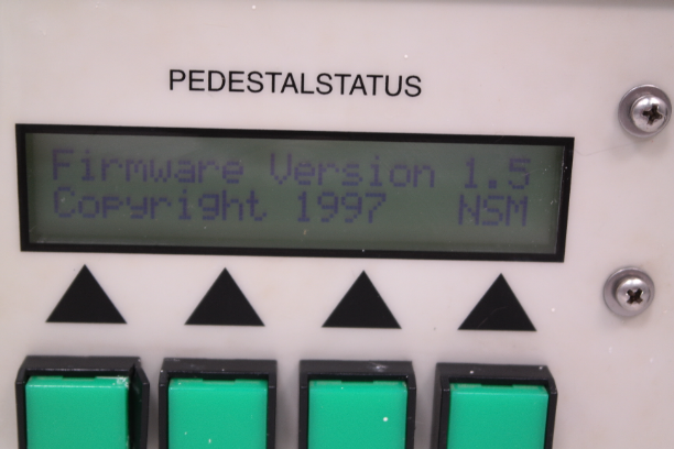 MOOG QUICKSET RS-232 Pedestal Controller Model 7-90AEPJRS232-DC115