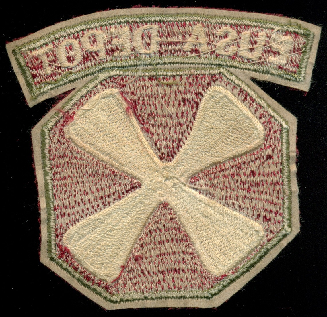 US Army 8th Army Korea EUSA Depot Patch S-12