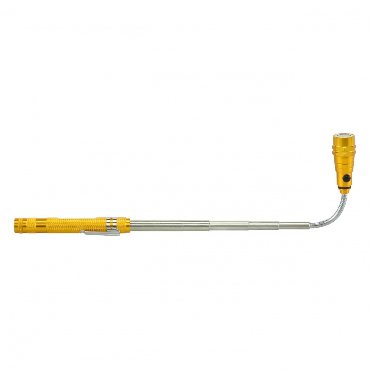 Magnetic Pick Up Tool Flashlight Flex Head Telescopic