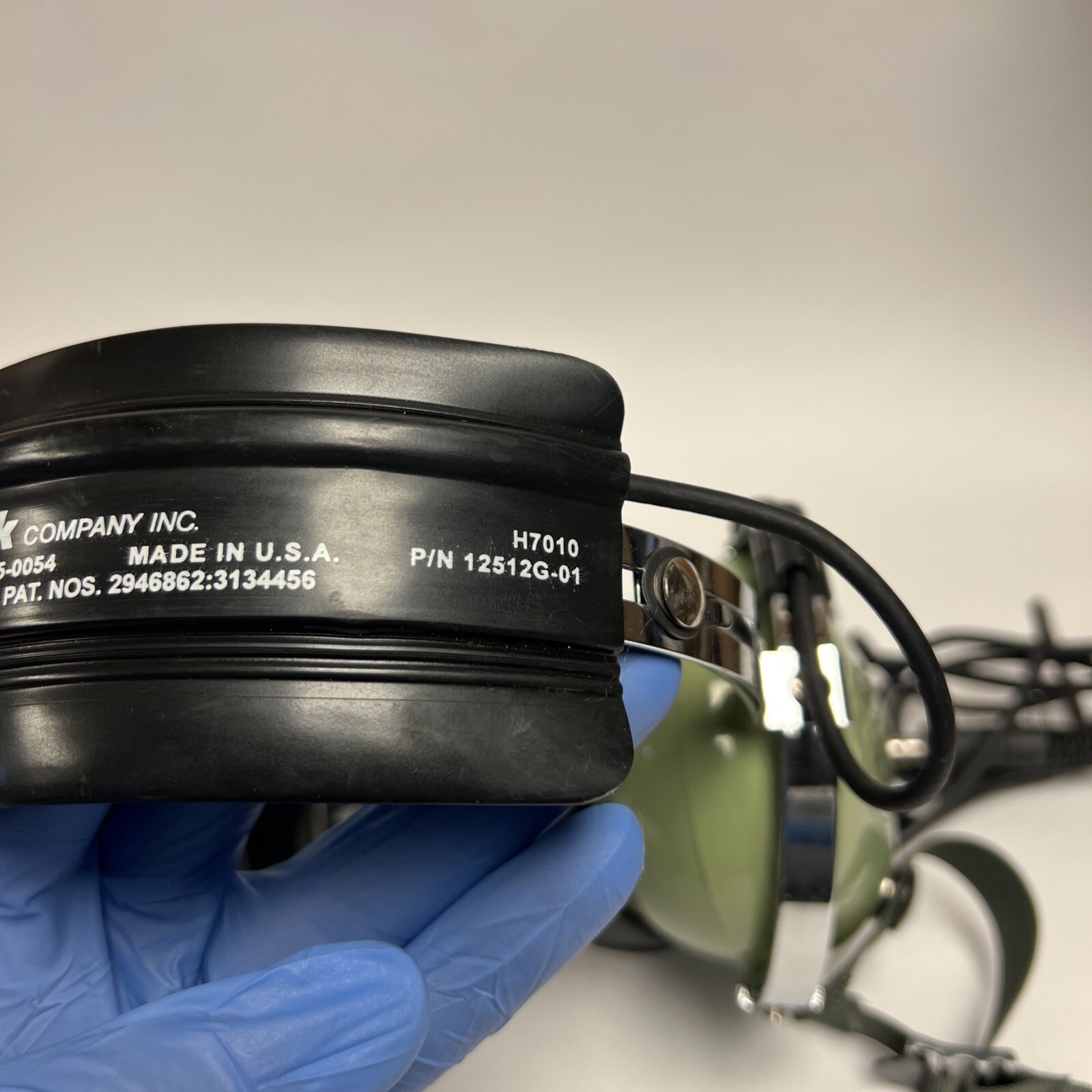 David Clark Aircraft pilot Aviation Headset Model H7010 (Headset Only)