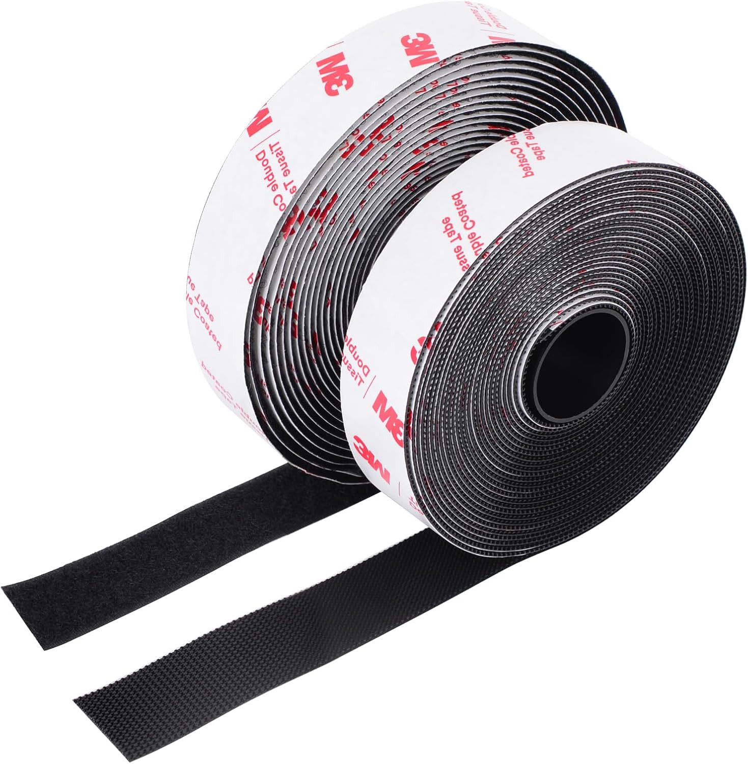 Hook and Loop Tape 2In X 10Ft, Mounting Tape Heavy Duty Adhesion, Slef Adhesive