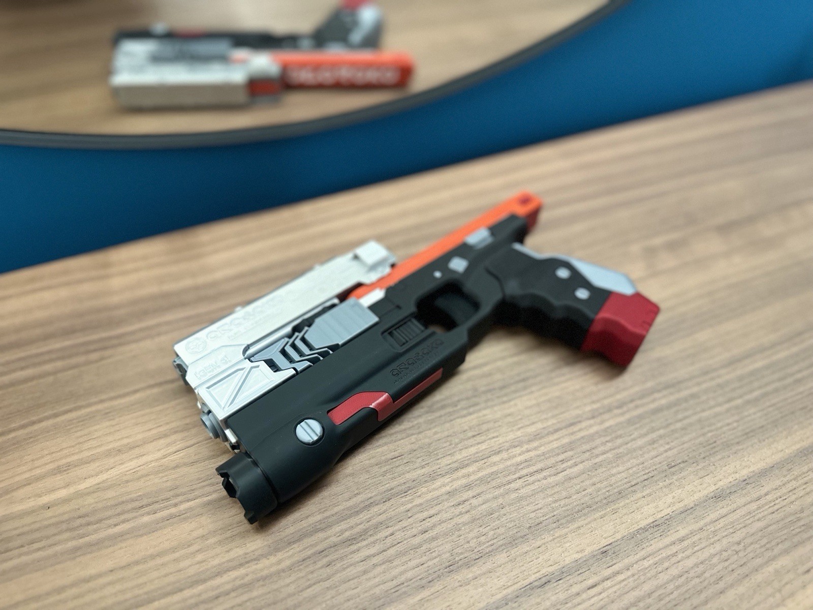 Cyberpunk 2077 Skippy Yukimura Pistol Prop Replica 3D Printed Display Model