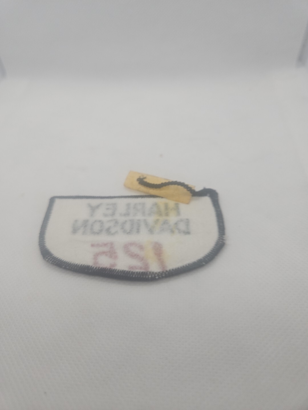 Harley Motorcycle 125 Patch _ Vintage