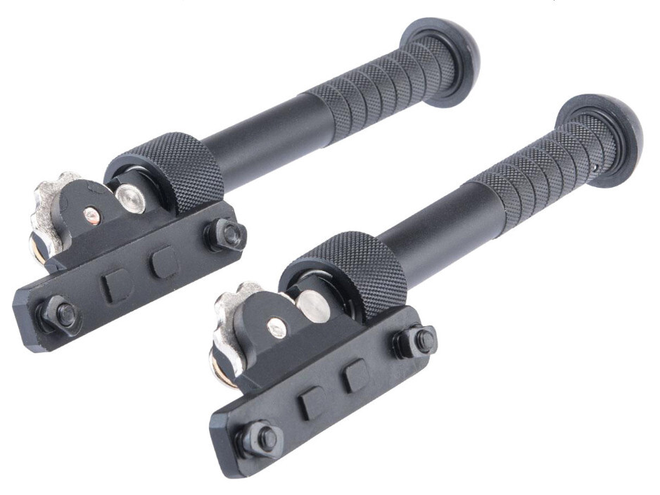 6.5''-9'' Adjustable Mlok Bipod Side Rail Direct Attach Folding Rifle Bipod