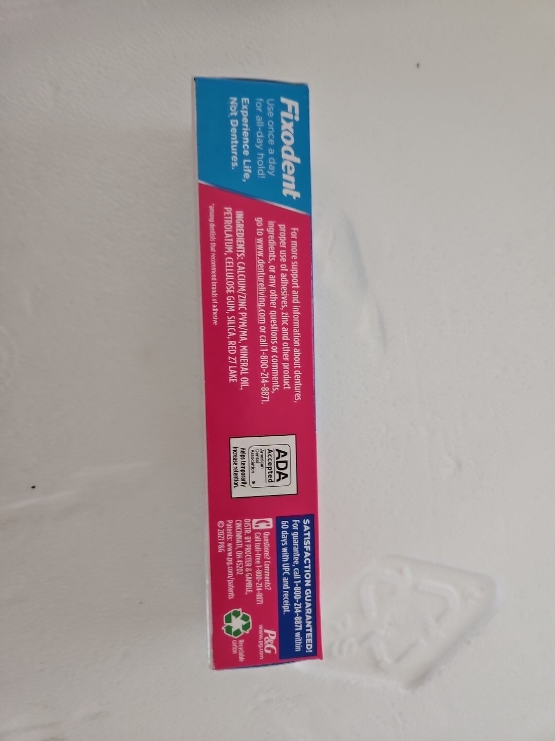 Fixodent Denture Adhesive Cream - 2.4oz