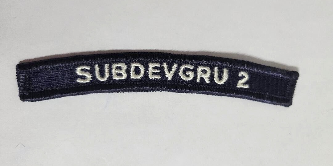 US Navy SUBDEVGRU 2 Submarine Development Group TWO Formed in 1949 Segment Patch
