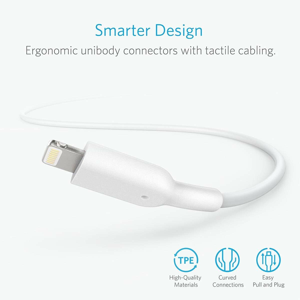 Anker USB Data Sync Charger Cable 3ft Apple MFi Certified Charging for iPhone 11