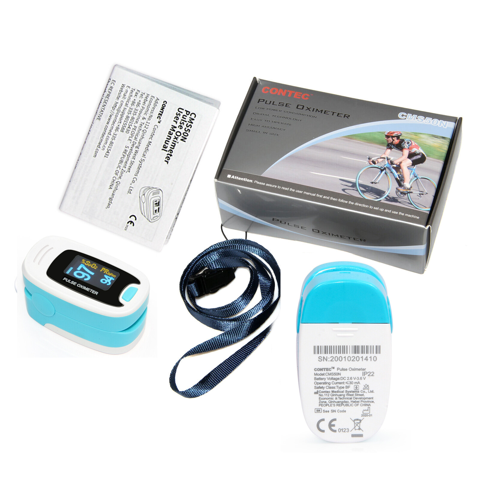 Pulse Oximeter OLED Blood Oxygen Monitor SPO2 PR Oxímetro de pulso,US seller