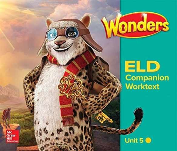 Wonders for English Learners G4 U5 - Paperback, by Echevarria - Very Good j