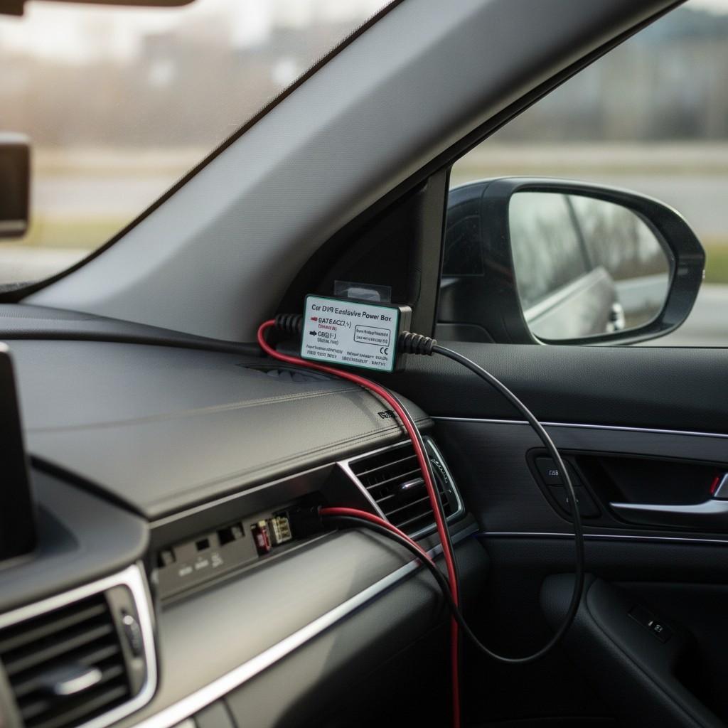 Continuous Power Dash Cam Hardwire Kit - Low Voltage Protection & Easy Install