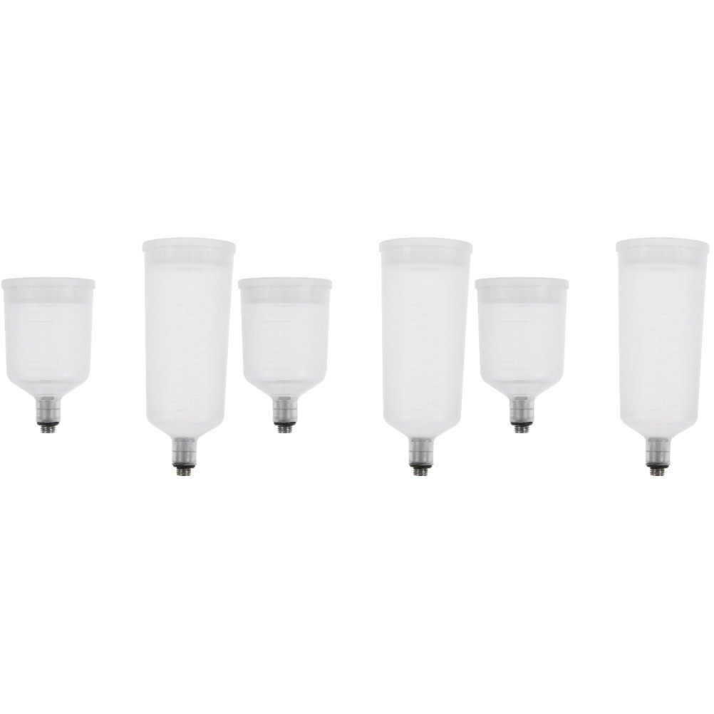 3 Count Pigment Bottle Airbrush Cup Bottles Jar Split-type Paint