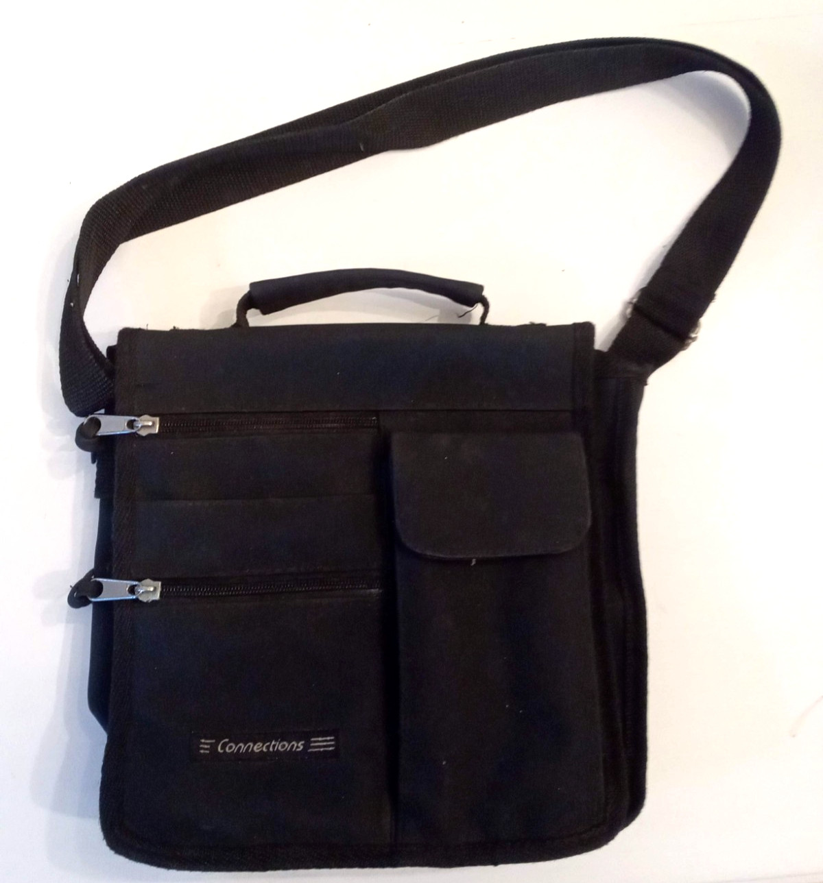 Connections Multpurpose Case Cross Body Messenger Bag Adjustable Shoulder Strap