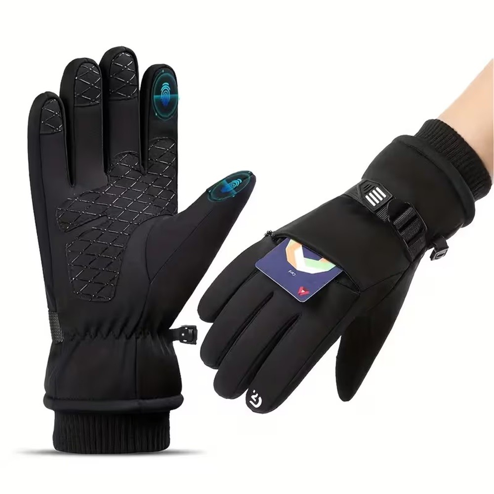 Waterproof Ski Gloves Winter Warm Gloves Touch Screen Gloves for Women Men 2025