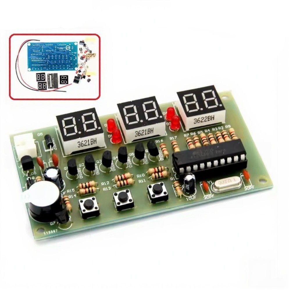 12V Digital Clock Stopwatch Timer Stopwatch Mode Countdown Mode For Lab Projects