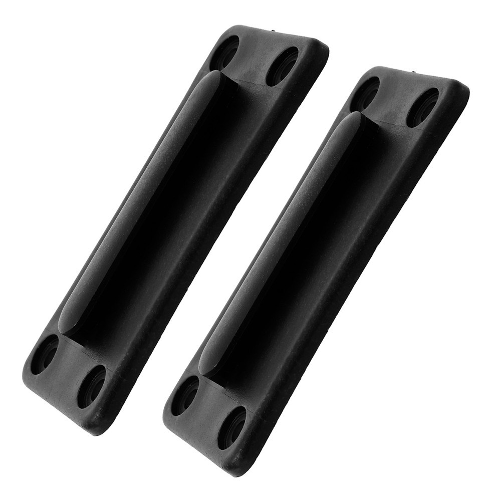 2 Sets ABS Retractable Belt Barrier Wall Mount Clips for Home Use