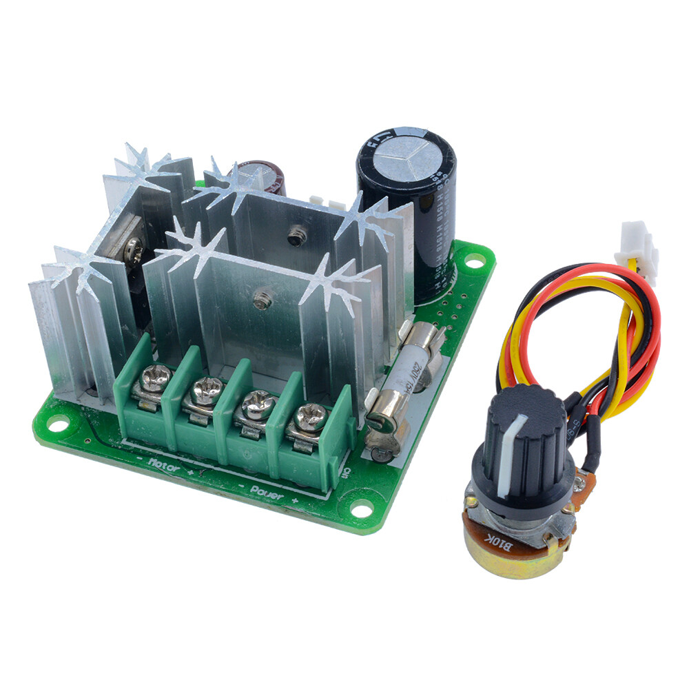 DC 6-90V 15A Motor Speed Controller Pulse Width PWM Speed Regulator Switch