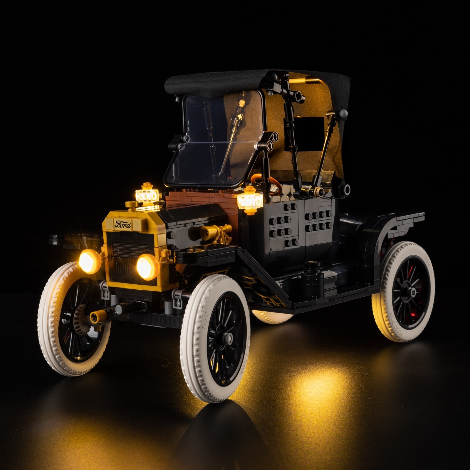 LED Light Kit for LEGO® Ford Model T 11376 (Classic Version)