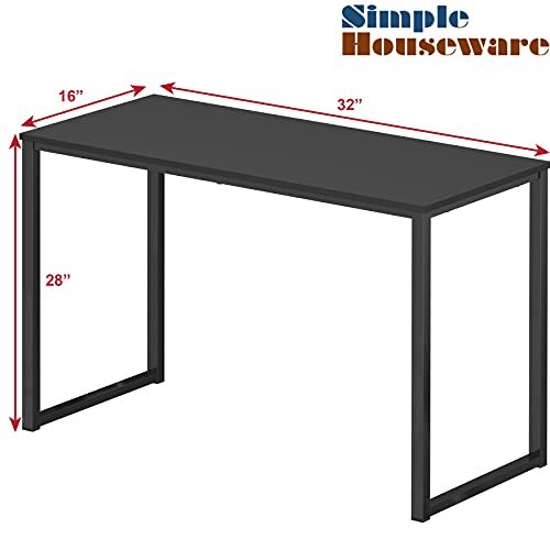Home Office 32inch Computer Desk Black
