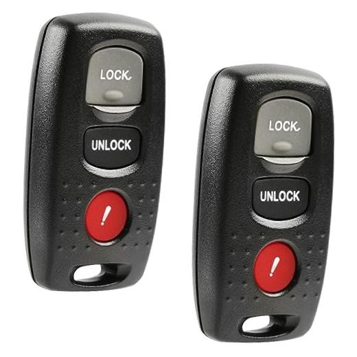 Car Key Fob Keyless Entry Remote fits 2007 2008 2009 Mazda 3 mz-794 x 2