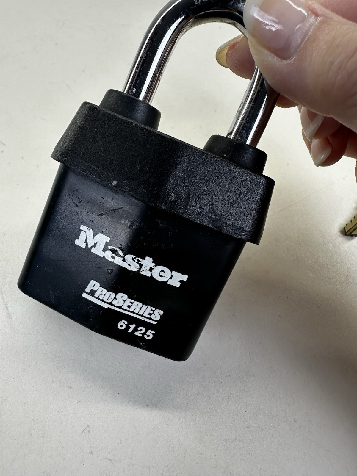 Master Lock 6125 Pro Series Padlock. 1-1/2” Shackle