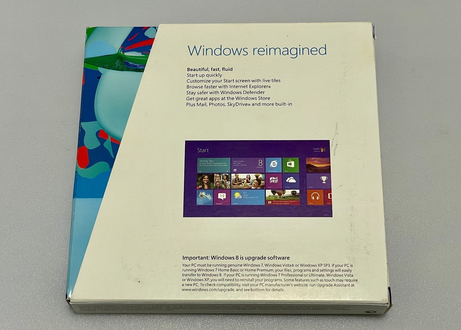 Microsoft Windows 8 Upgrade 32 64 Bit X18-08791
