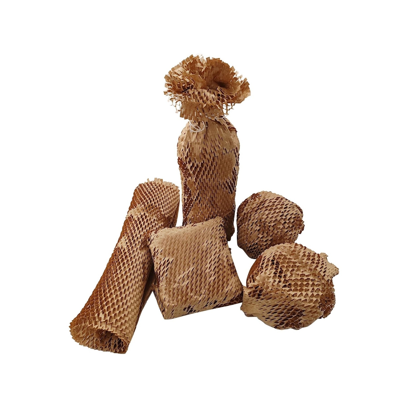 Viecam Eco-Friendly Honeycomb Packing Paper - 15" x 1700' with Easy Dispense ...