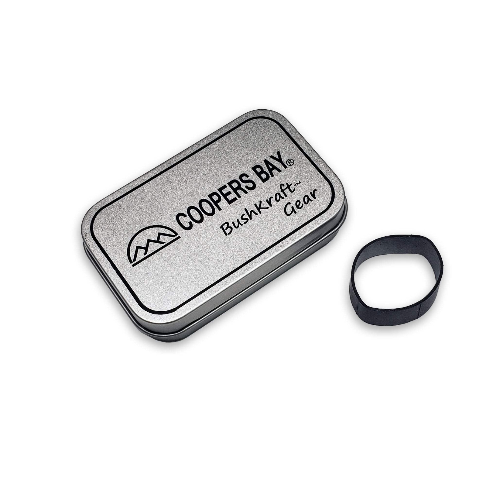 BushKraft­­™ Tinderbox Charring and Storage Tin - Standard Size "Mint Tin"