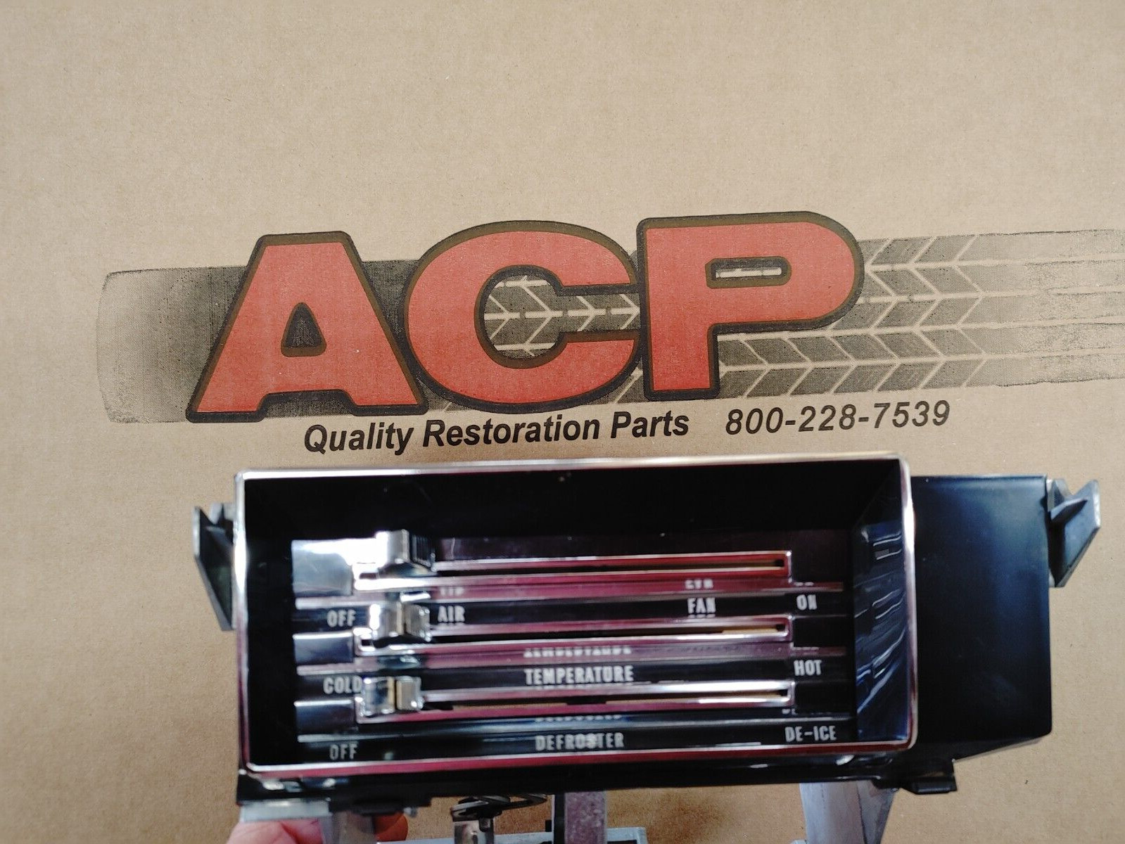 1966, 1967 Chevelle, El Camino Reproduction heater control assembly with switch