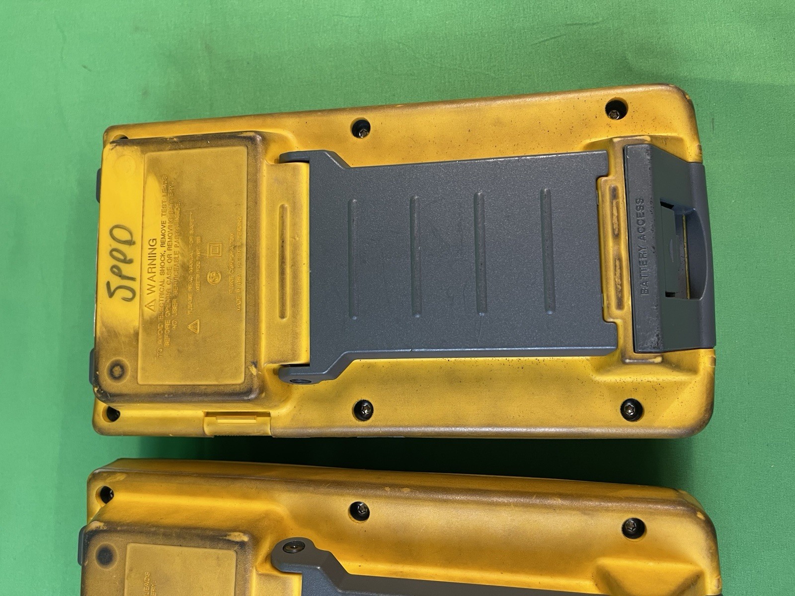 Fluke DSP-100 LAN CableMeter & DSP-SR Smart Remote Power Tested Blank Display