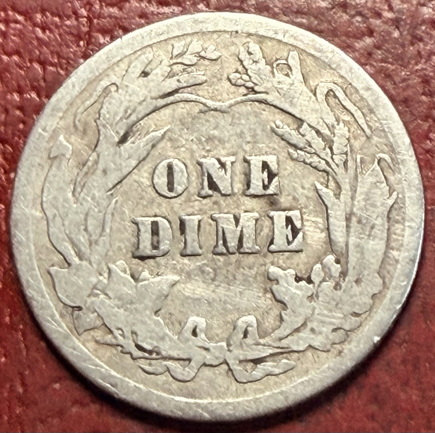 1903 Barber Dime. Free Shipping