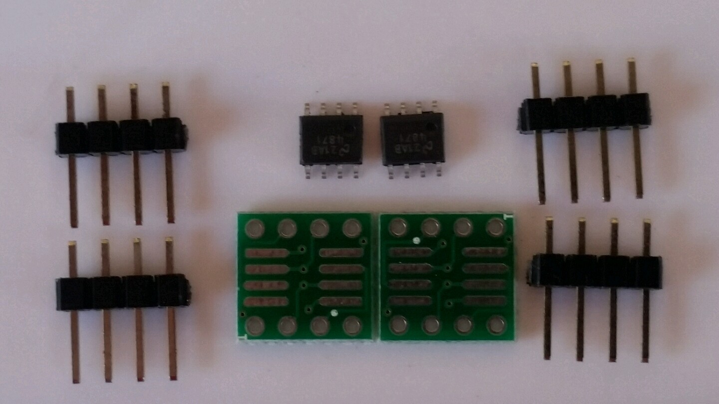4pCS MD8002... SMD 3W. audio Power Amp. Replaces LM386 and LM4871 USA Seller