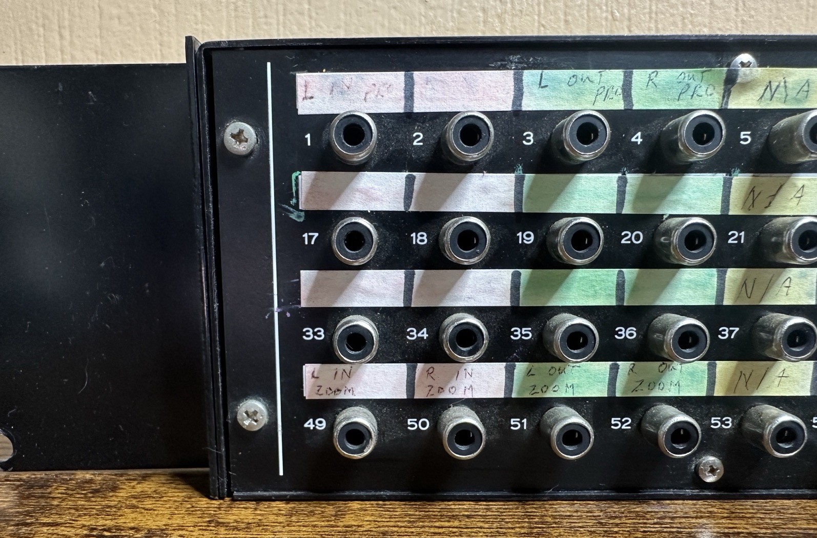 TEAC PB-64 PATCH BAY
