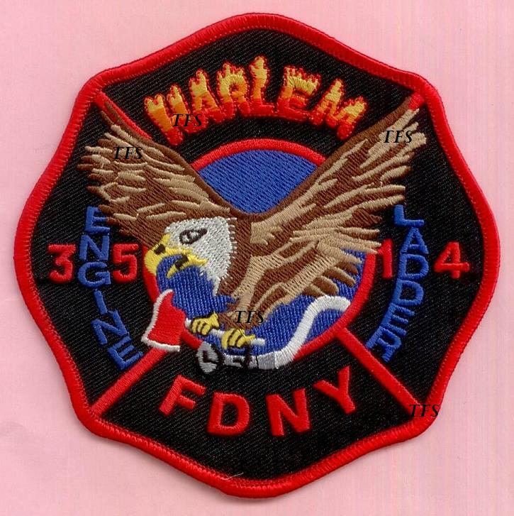 New York City Fire Dept Engine 35 Ladder 14 Patch