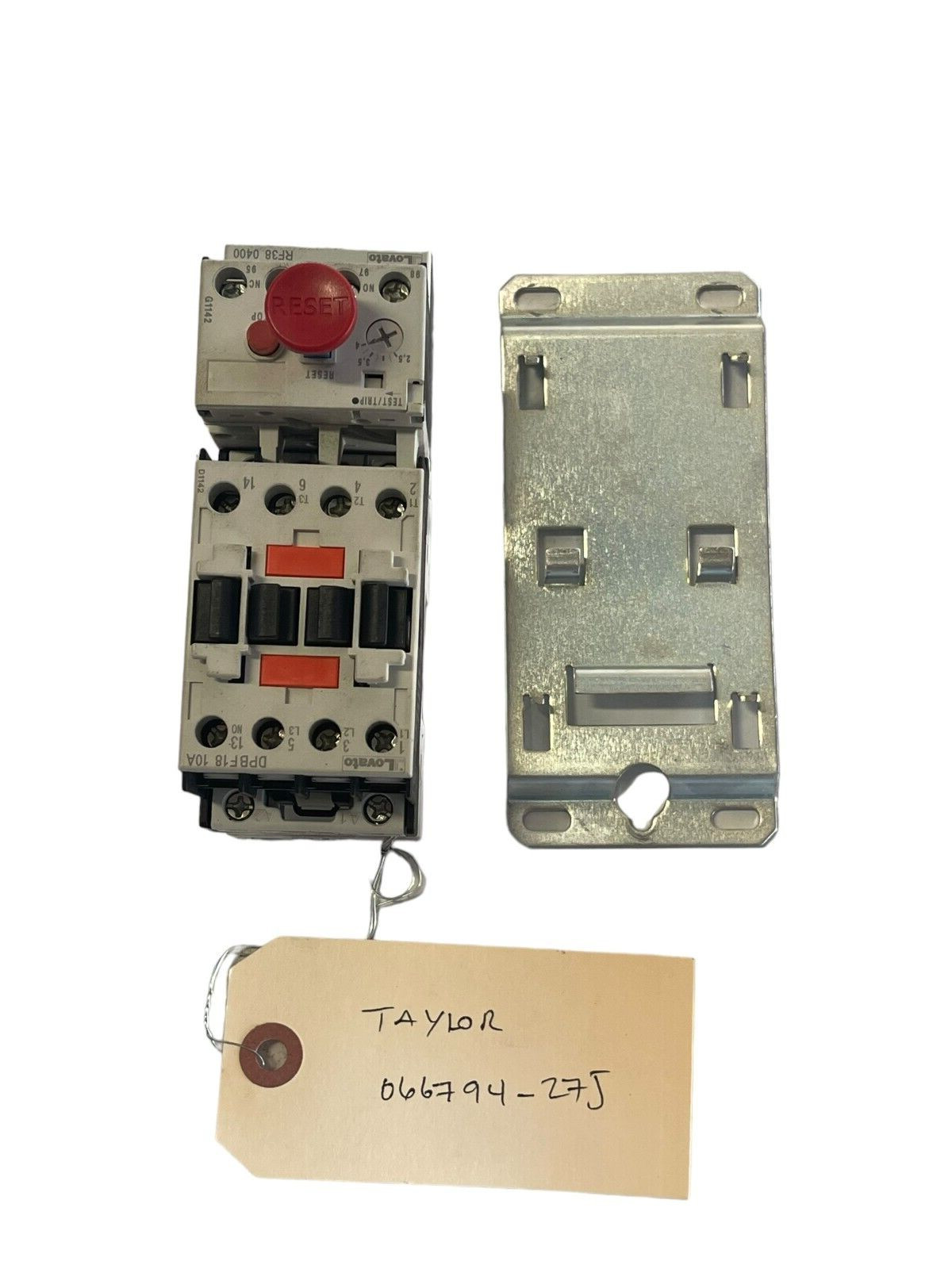 Taylor 066794-27J Motor Starter/Protector, 1 Phase, 4 - 6.5 Amp USED