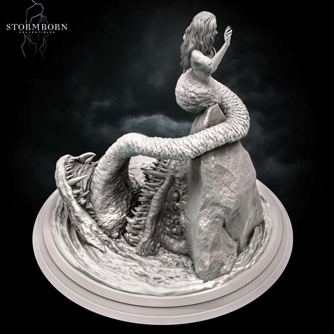 Mermaid Mimic - Resin Tabletop Miniature
