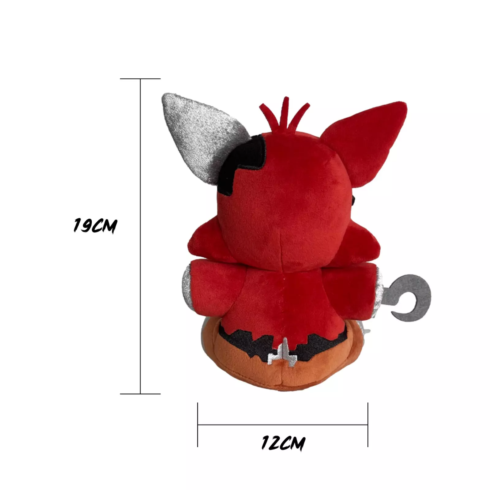 XSmart 7" Withered Foxy Plush, FNaF Five Nights at Freddy's 2