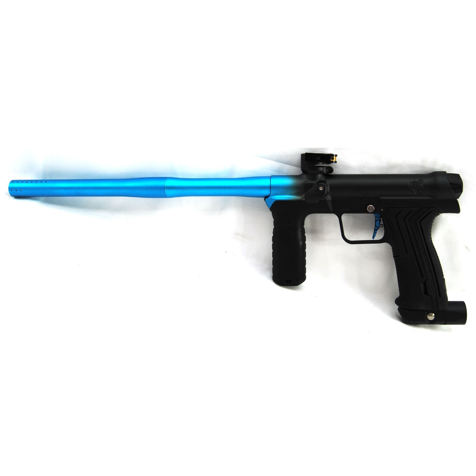 Planet Eclipse Paintball EMEK Inception Designs FLE Body Kit Black/Teal Fade