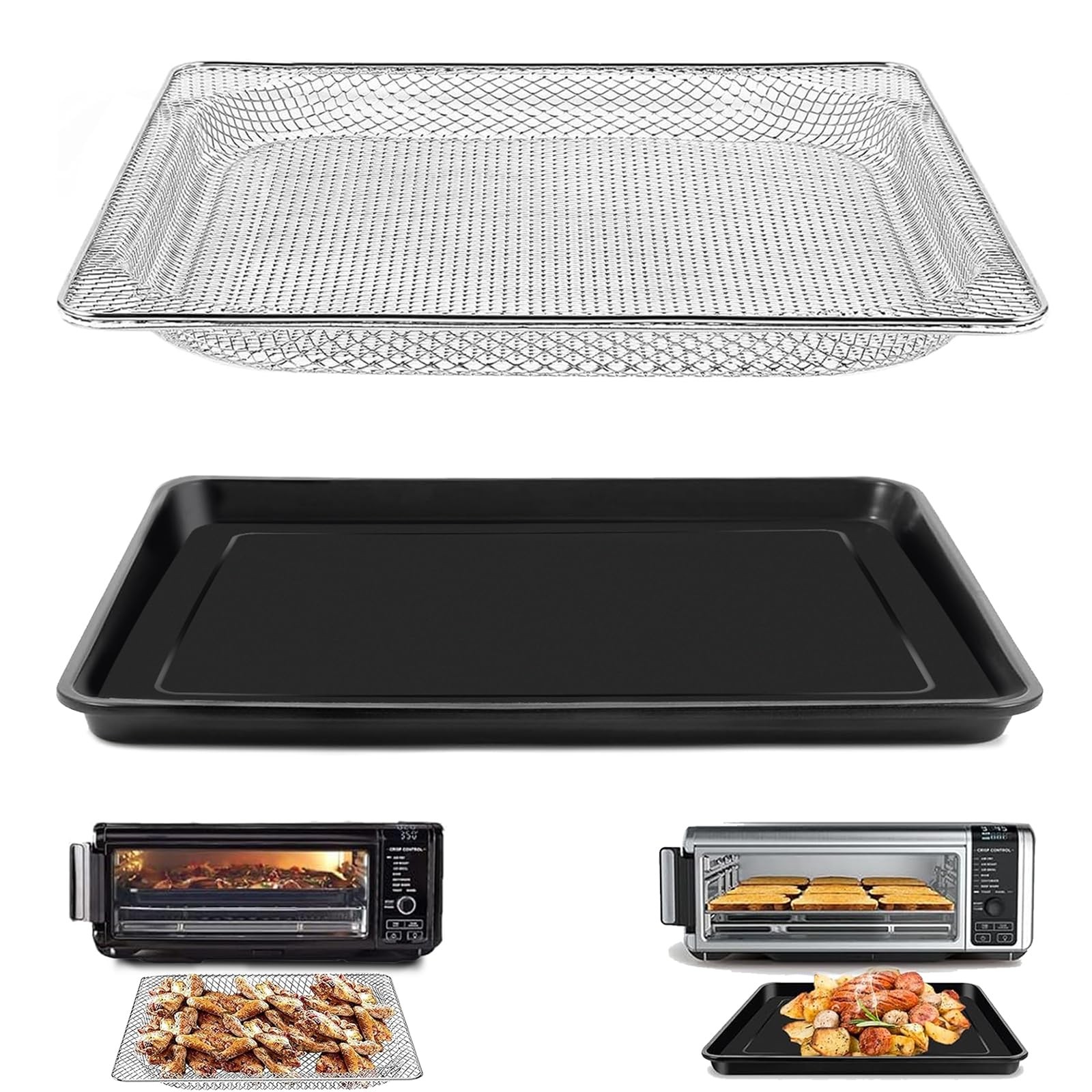 GWYXC Air Fryer Replacement Tray for Ninja Foodi SP101 Digital Countertop Ove...