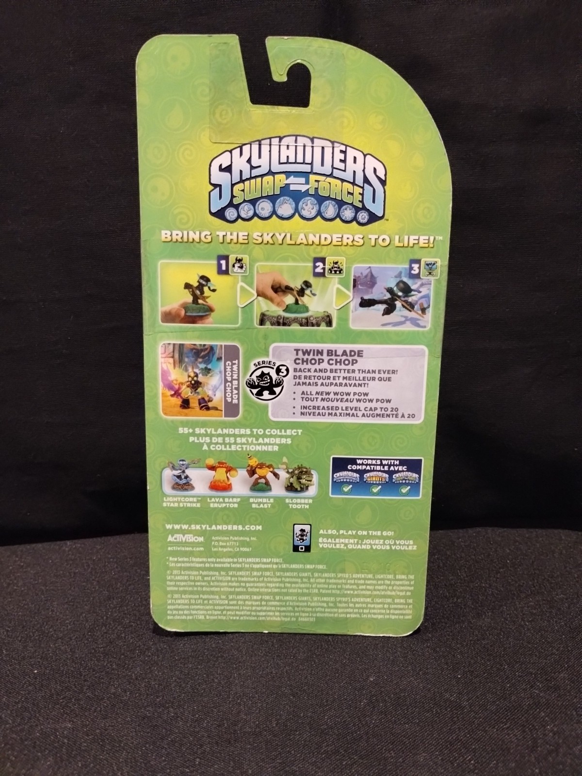 NIB Skylanders Swap Force TWIN BLADE CHOP CHOP