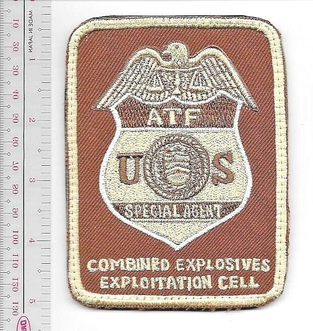ATF Iraq Combined Explosives Exploitation Cell CEXC EOD Special Vel NO TARIFF