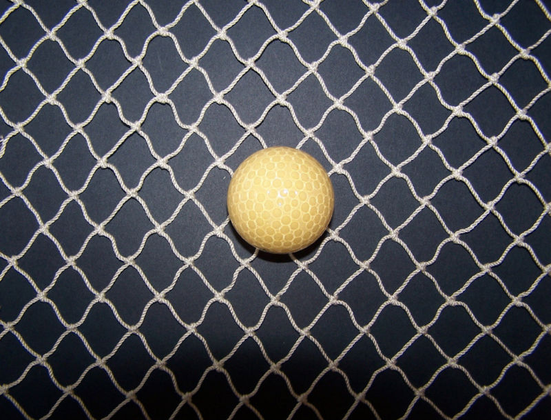 9' X 7'  HIGH IMPACT GOLF HIGH SCHOOL COLLEGE NETTING SPORT NYLON  (3/4)  # 15