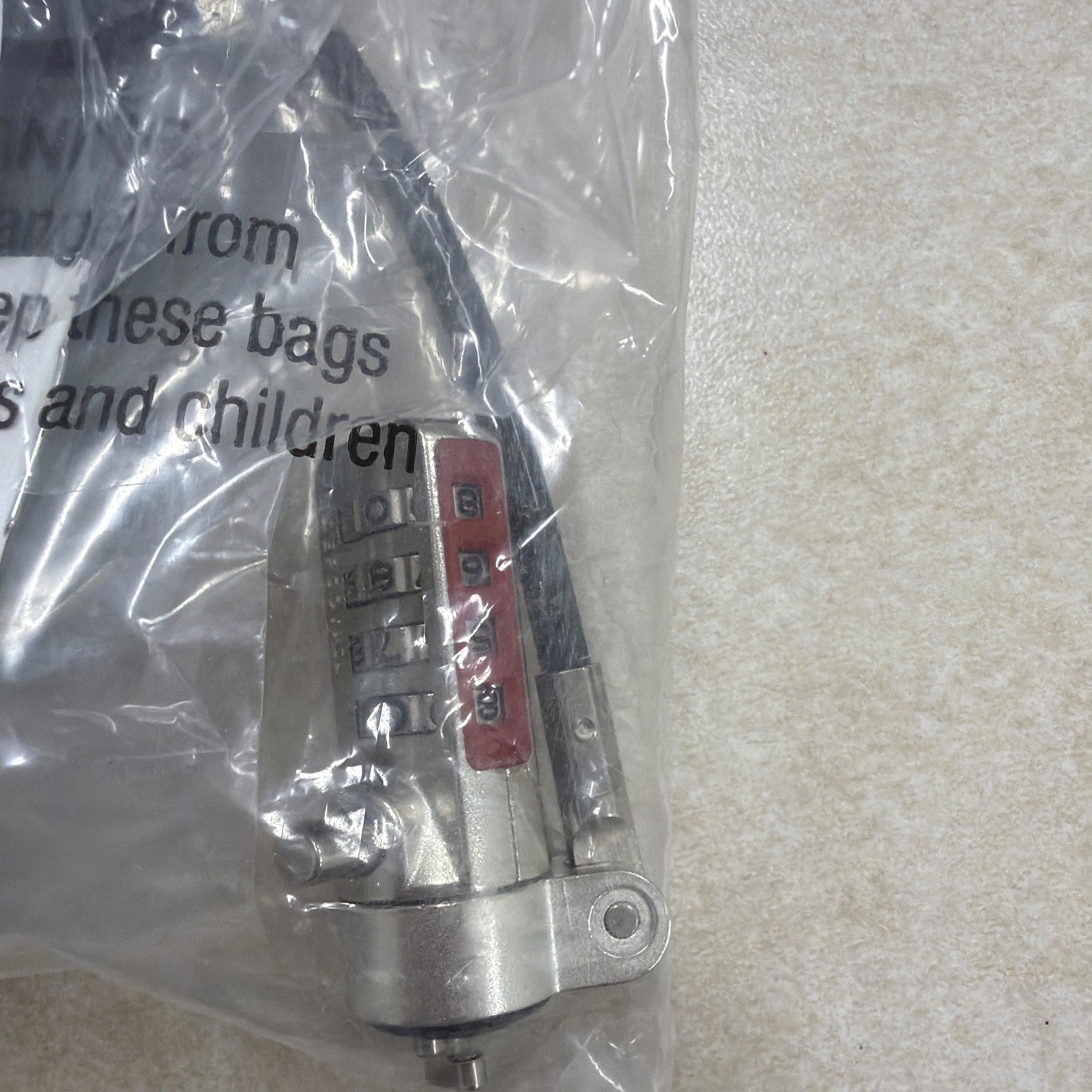 Targus Notebook Security Defcon SCL Combo Cable Lock Model PA41OS-1