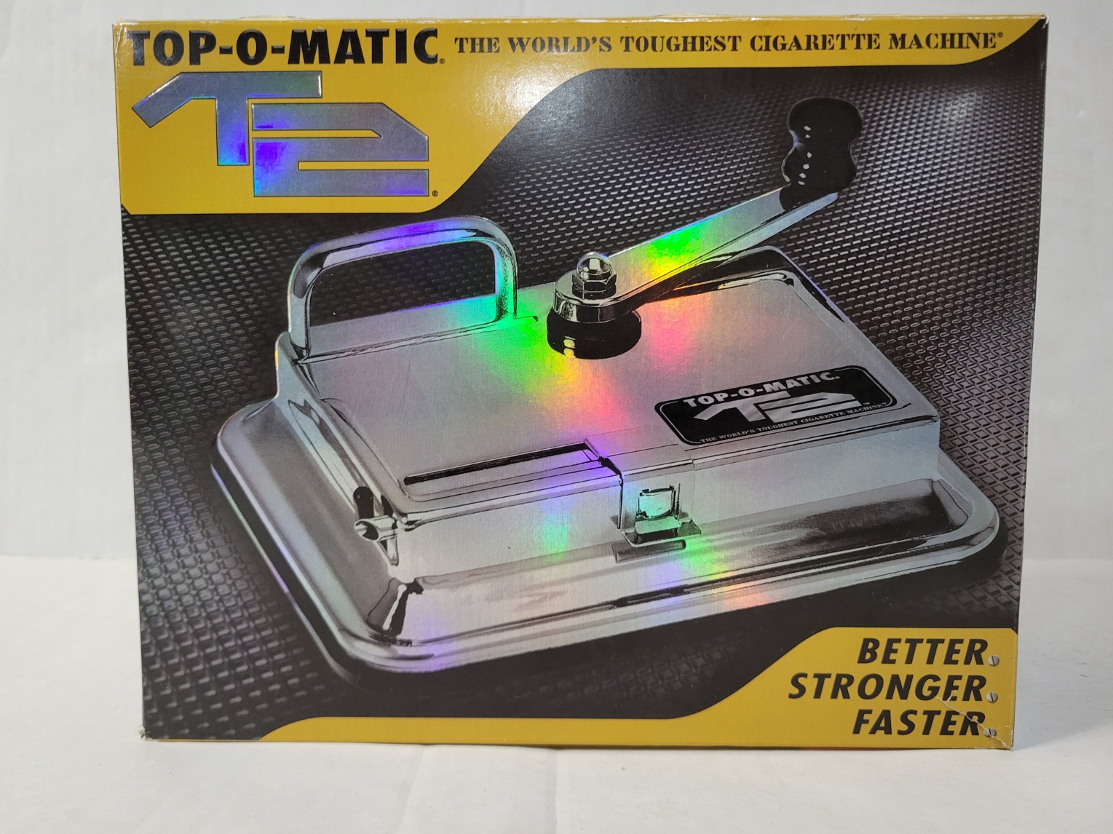 Top-O-Matic T2 Cigarette Rolling Machine in box ( No Non-slip Mat)