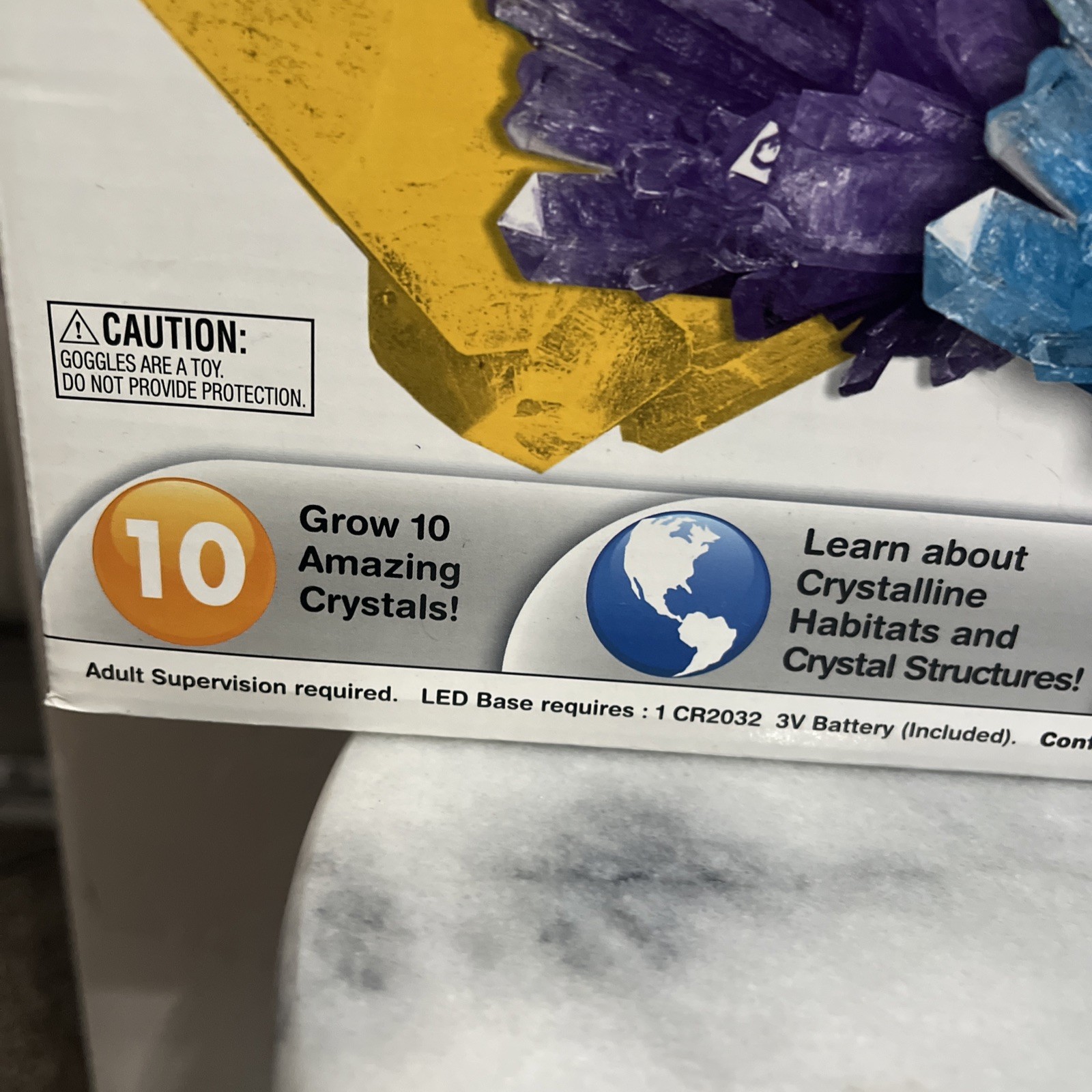 Smithsonian Large Electronic Crystal Growing Kit