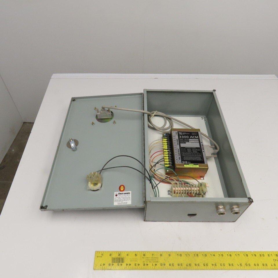 Power Measurement 3300 ACM Digital Power Meter Unit W/ Display & Type Enclosure